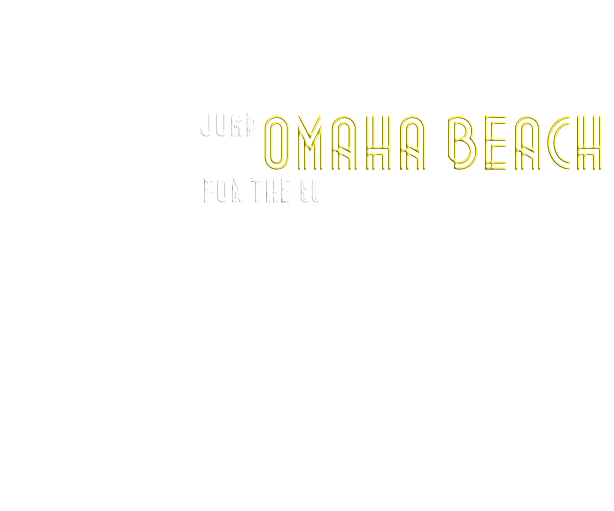 80 skydivers jump Omaha beach for the 80th anniversary of D-day